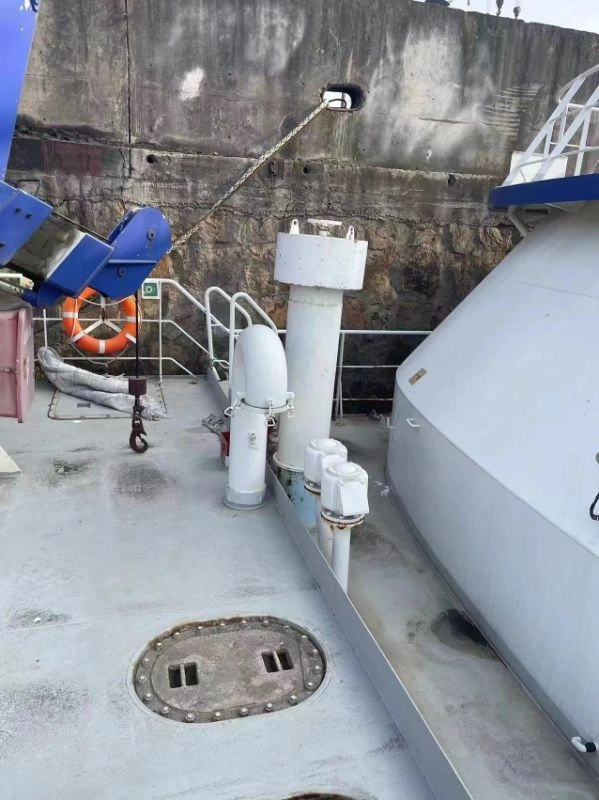 A3040 出售2017年双体近海航区钢质交通艇，ccs证书，双机1200kw，全国落户 (2)
