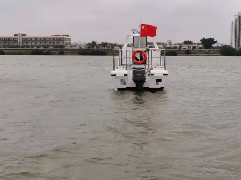 A3685 出售8.59米沿海交通船，2015年建造，宽2.7米，雅马哈250挂机，ccs证书，沿海航区，全国落户。 (2)