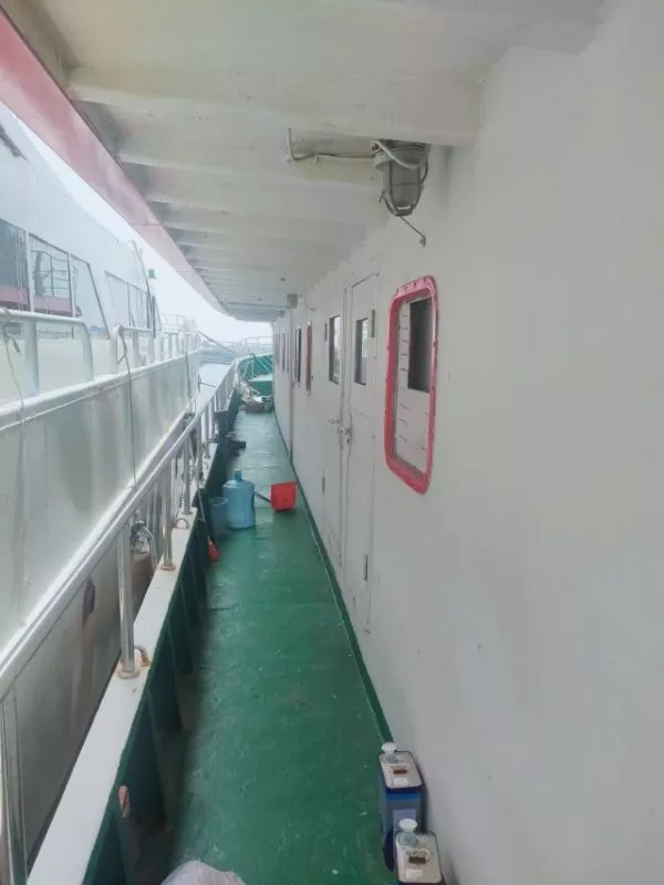 A3167 29米，三层，钢制旅游客船，手续齐全，准乘90人，沿海航区，急售72万。天津看船 (6)
