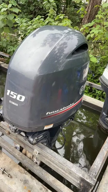 A3271 精品雅马哈150匹，600小时左右，机况免检，（广东江门看机） (3)