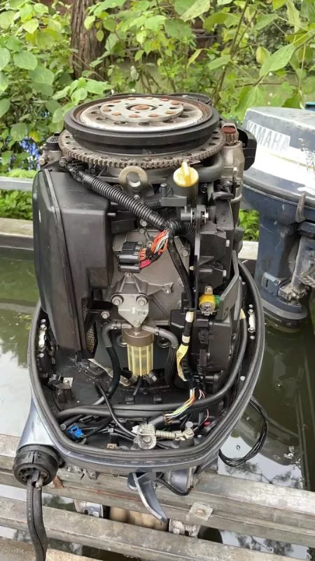 A3271 精品雅马哈150匹，600小时左右，机况免检，（广东江门看机） (4)