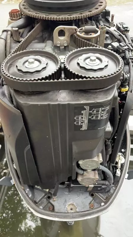A3271 精品雅马哈150匹，600小时左右，机况免检，（广东江门看机） (7)