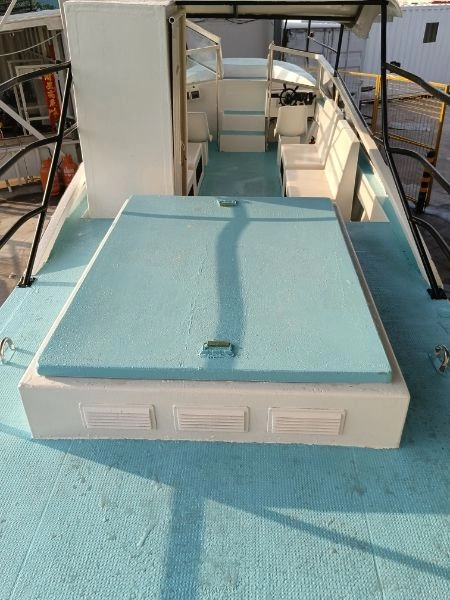#L129 沿海柴油小交通船，11米长，2.4米宽，带卫生间，12客位，玉柴6108底轴主机，ccs证书齐全，全国落户，海上工程接送利器！ (10)
