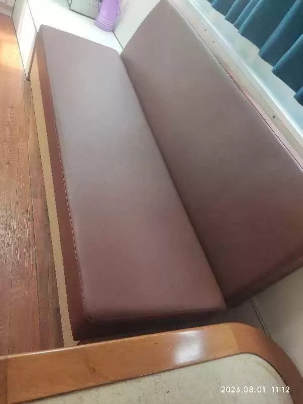 A3687 出售19米沿海遮蔽航区交通船一艘，玻璃钢材质，4.1米宽，主机潍柴wd615 205kw两台，2010年江龙建造，12客位，ccs证书全国落户！ (10)