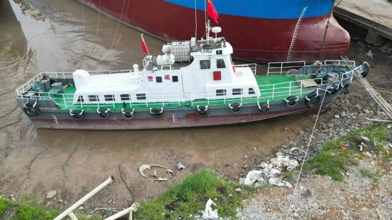 A3857 2003年出厂沿海交通船供应船 ，双机800马力，船长19.4米，载客8人 ZC证书齐全，浙江看船。 (2)