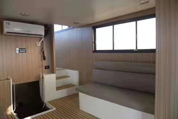 L164 出售20米二类玻璃钢钓鱼艇，2019年建造，主机玉柴401kw 两台，航速20节，ccs证书全国落户！ (4)