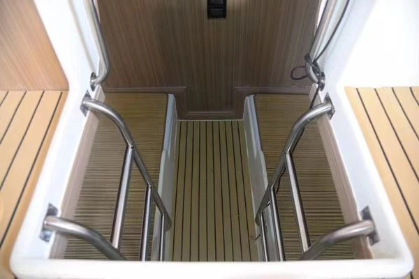 L164 出售20米二类玻璃钢钓鱼艇，2019年建造，主机玉柴401kw 两台，航速20节，ccs证书全国落户！ (6)