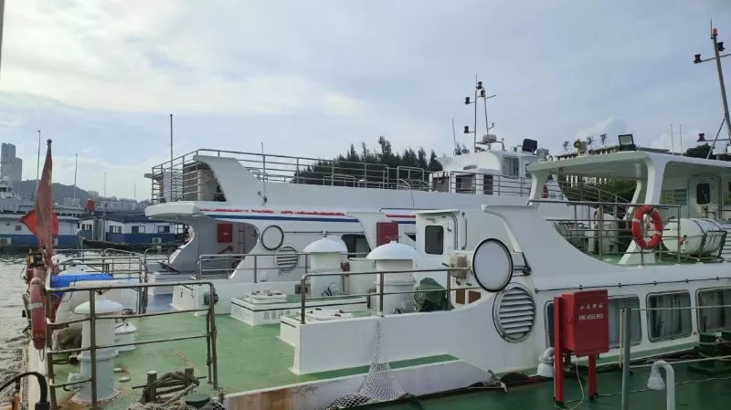 A3891 沿海交通船 2017年江龙船厂造  CCS证书齐全 乘员12人 配员2人 潍柴主机375匹双机 航速24节 船长26米宽4.8米 雷达设备保养好！ (6)