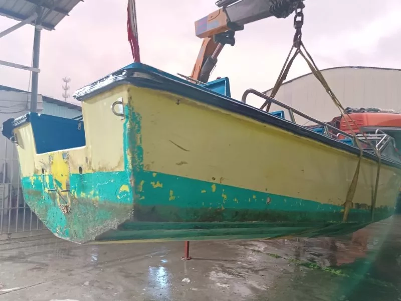 A3231 沿海交通快艇壳，7.8米长2.3米宽，大厂建造，坚固耐用，海上交通，运输利器 (11)