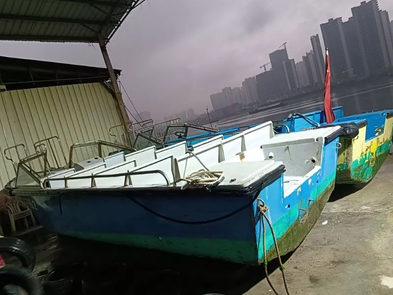 A3231 沿海交通快艇壳，7.8米长2.3米宽，大厂建造，坚固耐用，海上交通，运输利器 (7)