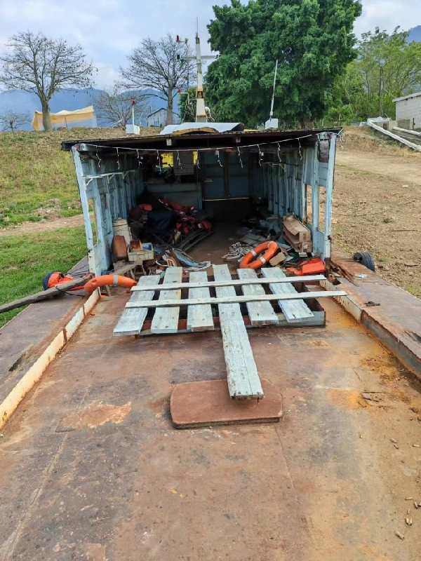 A4207 出售退役内河客渡船一艘，18米长，宽4.7米，主机4108，铁板非常好，价格菜价，改船屋，做码头非常好！明盘3.8万 (7)