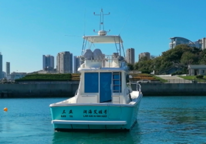 A4143 百璐威540出售精品钓鱼艇  CCS3类 证书齐全使用时间1700小时三亚看船 (2)