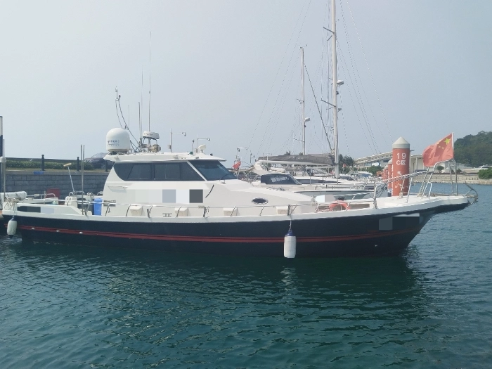 A4330 出售昊运45尺底轴洋马柴油钓鱼艇一艘。长13.49，宽3.59，2019年建造，CCS二类，洋马464匹马力单机，奥玛明盘99万。