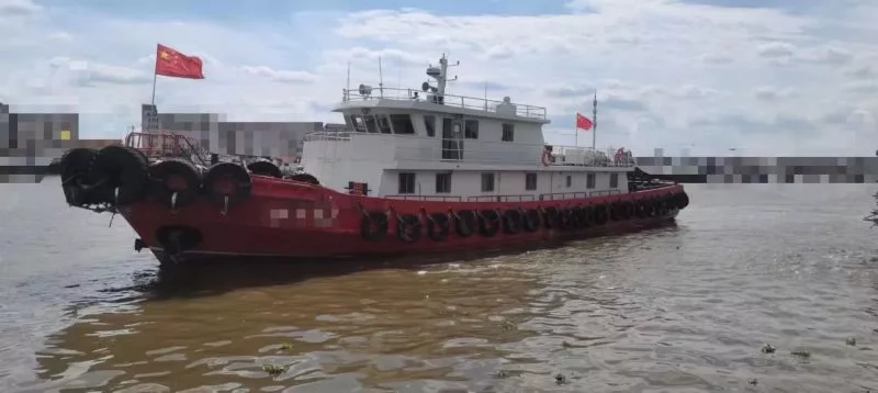 A3359 出售2017年34米长的沿海交通船，ZC证书，手续齐全，双主机共960马力，江苏看船