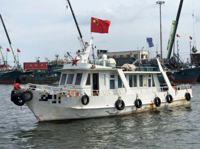 A4077 2018年13.7米沿海交通艇，zc沿海小船证书，配员3位。 (2)