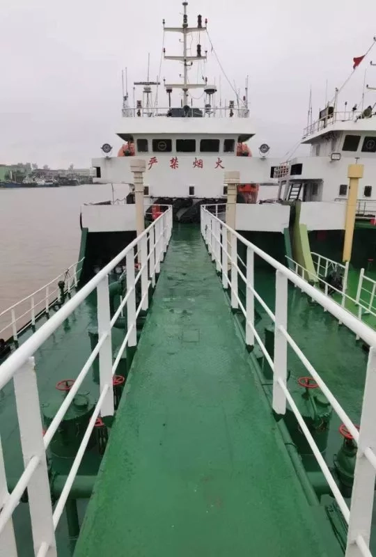 A3387 这条1000吨一级油轮双底单壳ZC的，没加温有交通部运力！实价290万 (2)