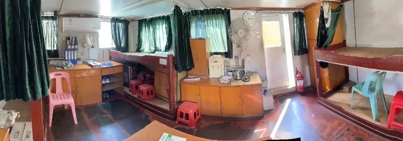 A3484 出售30米钢质交通艇，双机150匹上海柴油机，2004年生产CCS证书齐全（广东看船） (8)