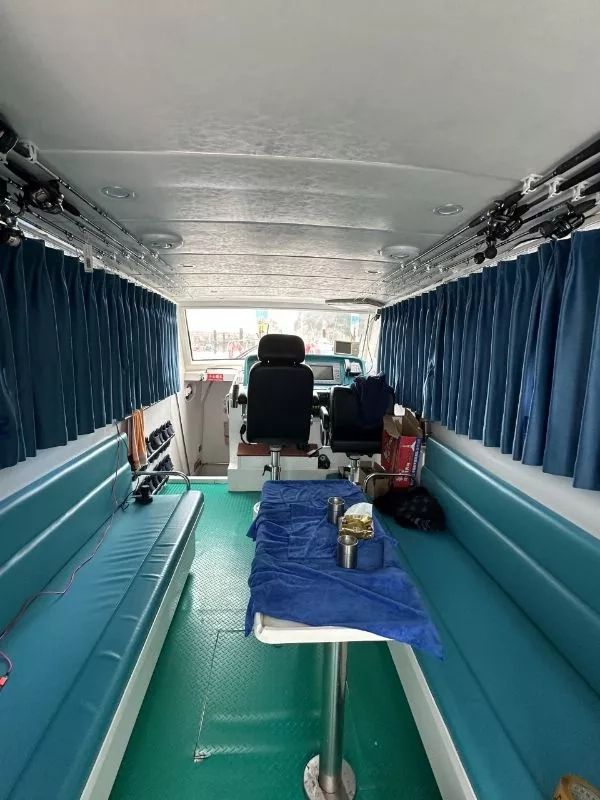 A3927 出售50尺双洋马440钓鱼艇，CCS二类游艇证书，额定12人，2021年建造，钓鱼装备齐全，奥玛明盘180万 (8)
