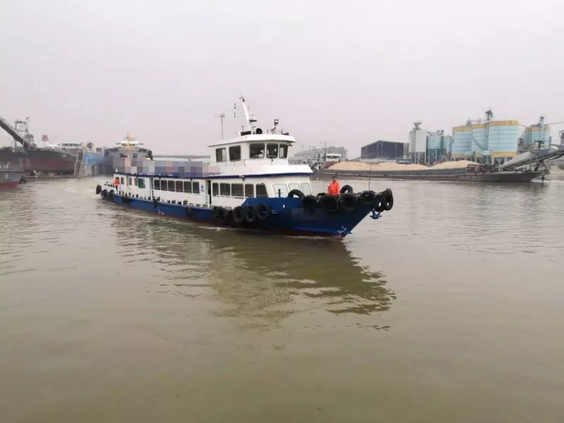 A3520 出售内河A级钢质交通艇，长39.92米，宽5.8米，2004年产，斯太尔双柴油机，船况免检，ccs证书，珠三角看船 (2)