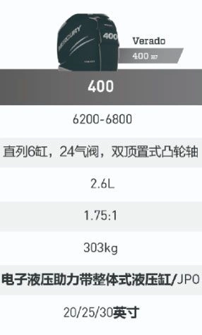 N33 出售全新水星威鲨系列  直列6缸  400HP (2)