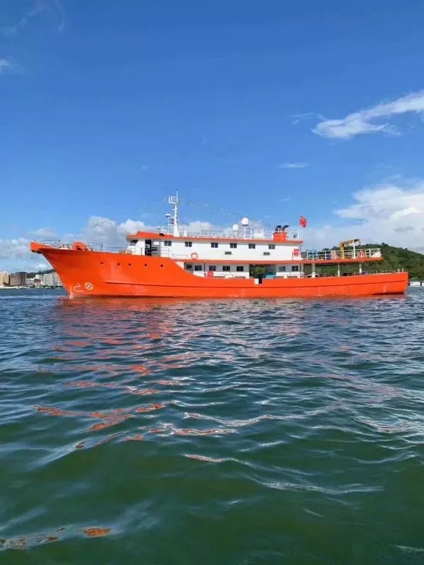 A3849 出售2019年10月造远海钓具船，总长38米，宽7.3米，型深3.2米，其中双机玉柴760，广东看船