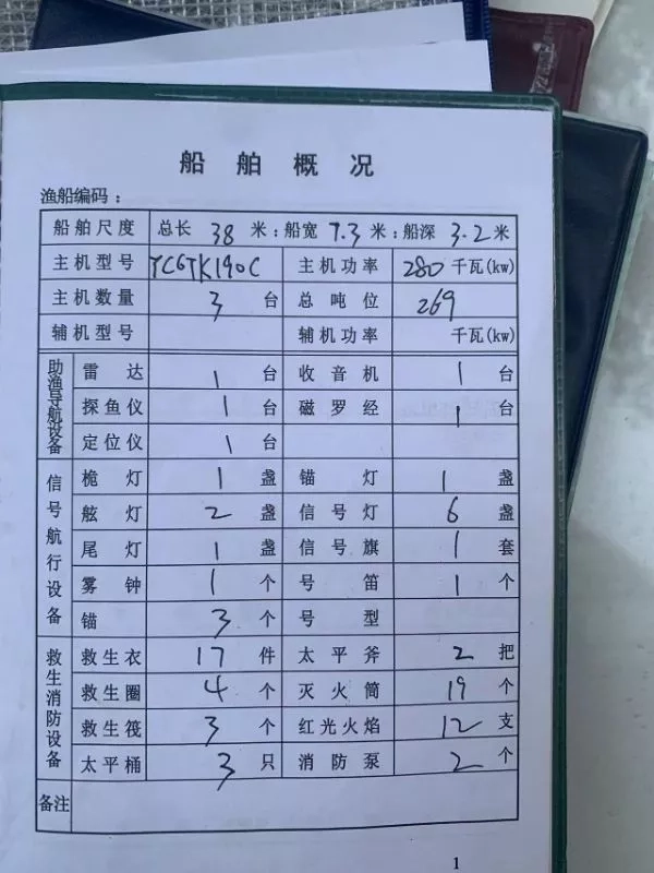 A3849 出售2019年10月造远海钓具船，总长38米，宽7.3米，型深3.2米，其中双机玉柴760，广东看船 (3)