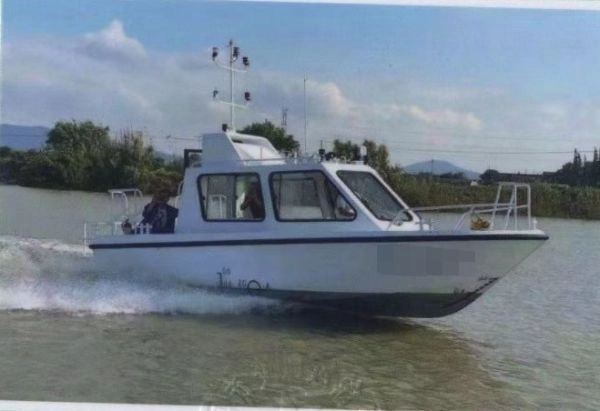 A2767 出售全新柴油机铝合金交通艇，全新已经领取zc证书齐全，玉柴内外机，内河A级航区。 (5)