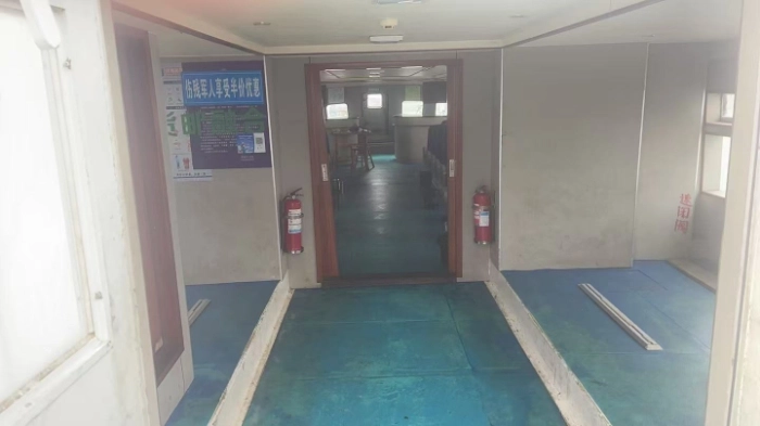 A4256 出售沿海普通客船一艘， 航行区域，沿海航区，建造完工日期	2011年11月09日，船长__	19.80	m	船宽	6.00 m，主机WP12C500 368.00千瓦两台，ccs证书，奥玛明盘45万 (4)