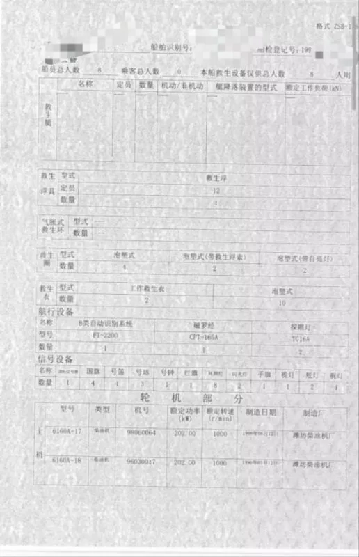 A3758 出售内河570吨油船，主机6160  370马力两台，1998年建造，ccs证书，全部检验好，随时开航，
全网明盘报价98万！ (5)