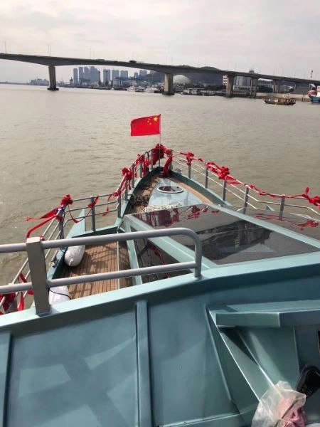#L134出售50尺铝合金三体超级游艇一艘！超酷的游艇！CCS证书全国落户！ (8)