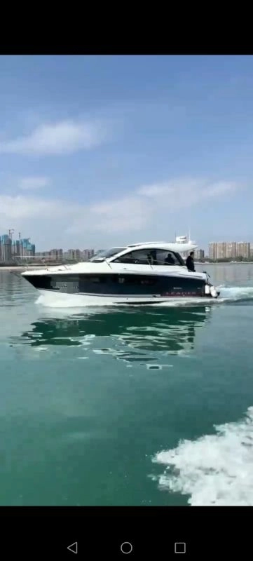 A3973 法国进口亚诺33英尺，配沃尔沃200马力柴油发动机两台，空调，航速31节，CCS三类船检，买船送浮架，福建看船。