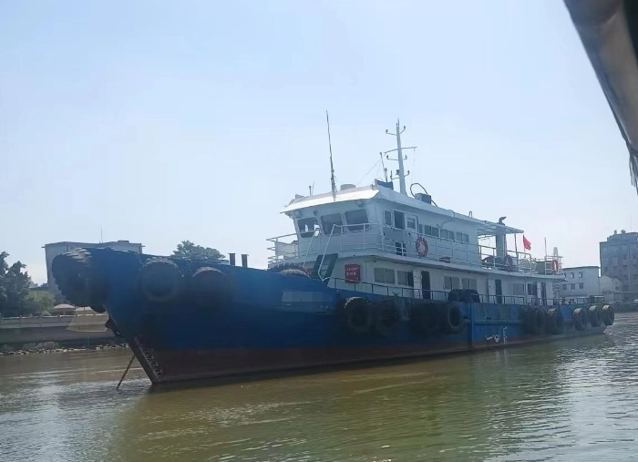 A3721 钢质沿海交通船 CCS证书齐全 长29.9米宽6.4米 南通主机266千瓦 航速11左右 配员4人乘客11人！ (2)