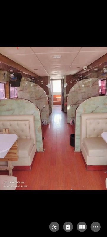 A3136 出售玻璃钢游艇，尺寸：18.45m/4m/1.5m，400马力，2017年，第三类游艇，zc船检手续齐全，浙江看船。 (3)