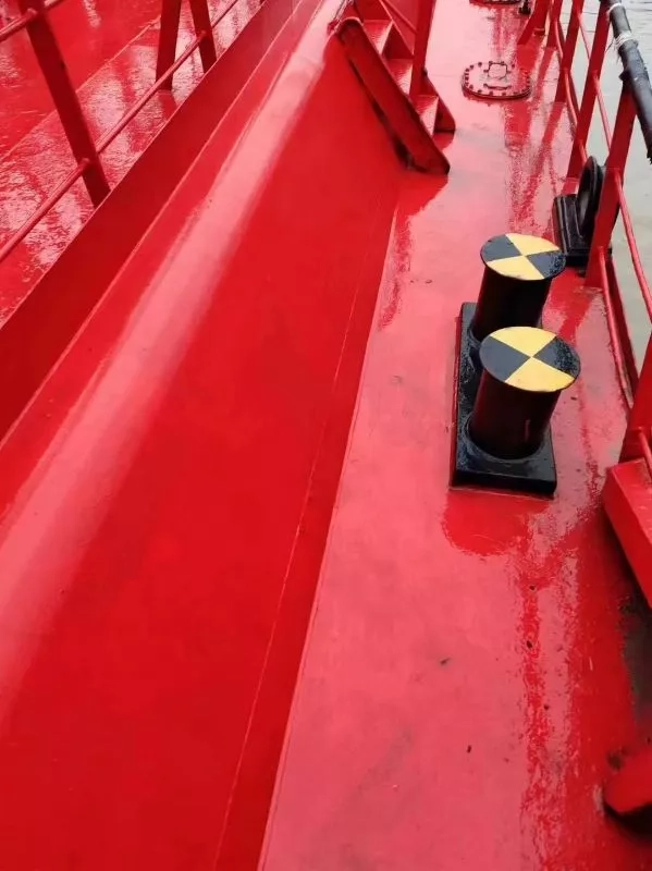 A3929 新到港10年1339吨CCS双底双壳油船，实际可装1600吨汽油或柴油，今年三月做的全船大保养。极品船 (7)