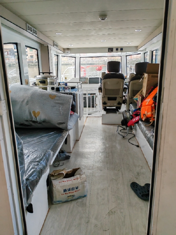 A4259 出售56尺CCS二类4机350共1400马力铝合金钓鱼艇一艘，2023年建造，全部钓鱼装备齐全，鱼探，顶流机，卫星wifi，全新现货，奥玛明盘238万！ (4)