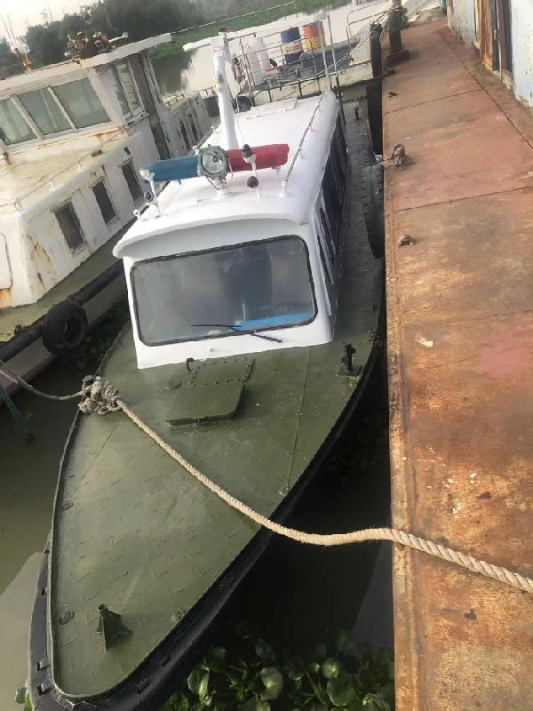 A4316 出售钢铁小游艇,12×2.6米150马力 明盘4万5