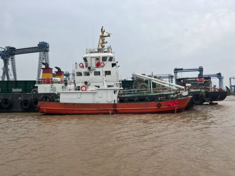 A3858 出售2024年造19.2米沿海钢质交通船，上柴主机，载客定额11人，江苏看船！奥玛明盘85万！ (3)
