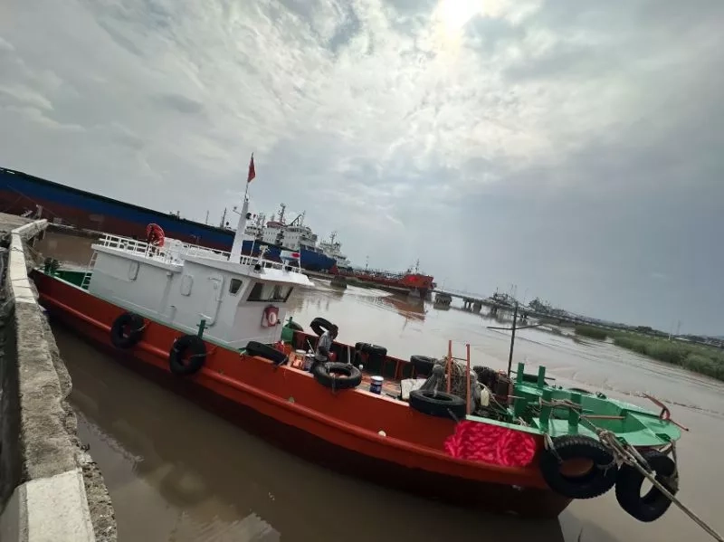 A3858 出售2024年造19.2米沿海钢质交通船，上柴主机，载客定额11人，江苏看船！奥玛明盘85万！ (4)