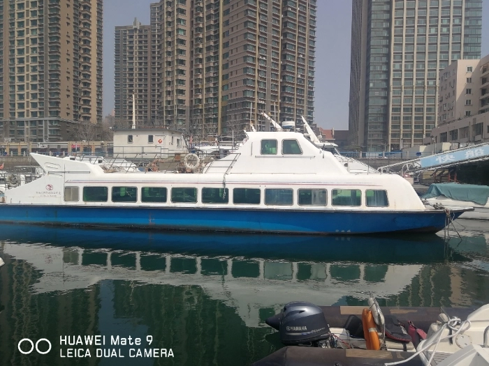 A4209 沿海供应船工作船 ZC证书齐全 2005年江龙建造 上柴主机450千瓦两台 航速18节 船总长23米宽3.7米深1.7米 船体刚翻新保养完成!