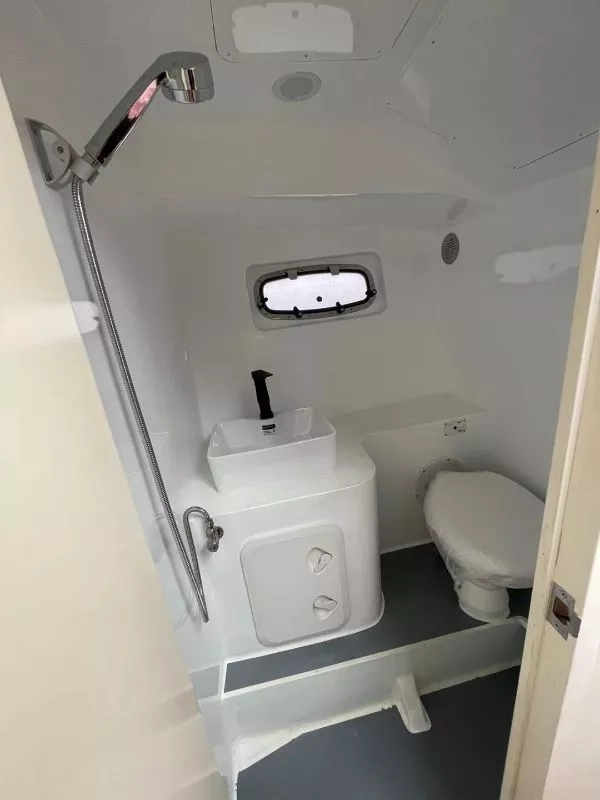 A3192 泊莱40尺铝合金游钓艇出售，2020年建造，水星250两台，400小时左右，航速32节，ccs证书，全国落户，广东看船！ (5)
