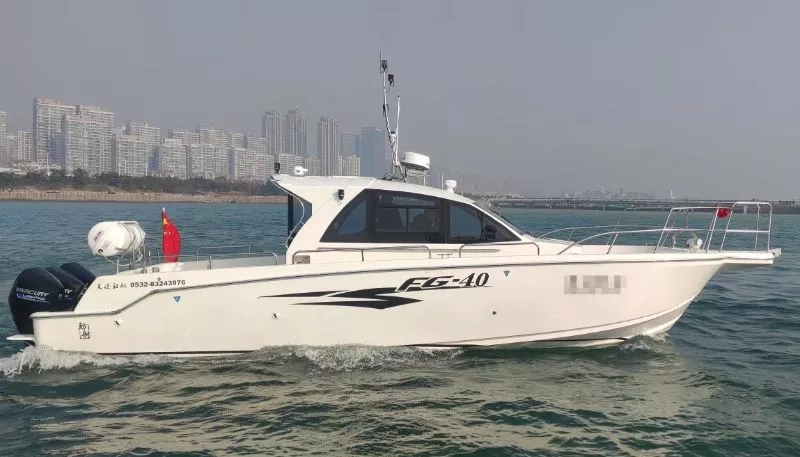 A3760 出售40尺准新三类游钓艇，23年12月，水星300匹3机，乘客定额10人，可以夜航，CCS证书（大湾区看艇） (4)