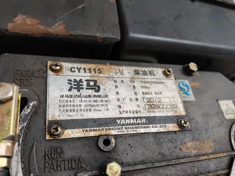 A3719 8米柴油交通船快艇，宽2.2米，船体大厂建造，原装洋马22匹柴油机器，电启动，前操控，带进口液压转向系统，钓鱼，交通船，利器。白菜价！ (9)