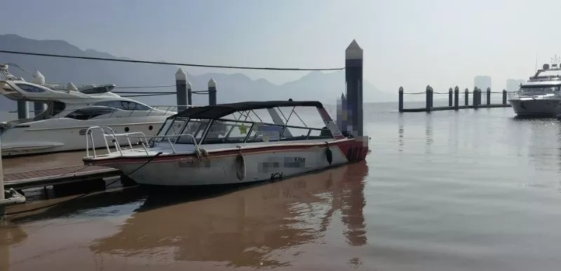 A3269 出售9.45米铝合金沿海交通艇，水星双机200，ZC证书，温州看艇