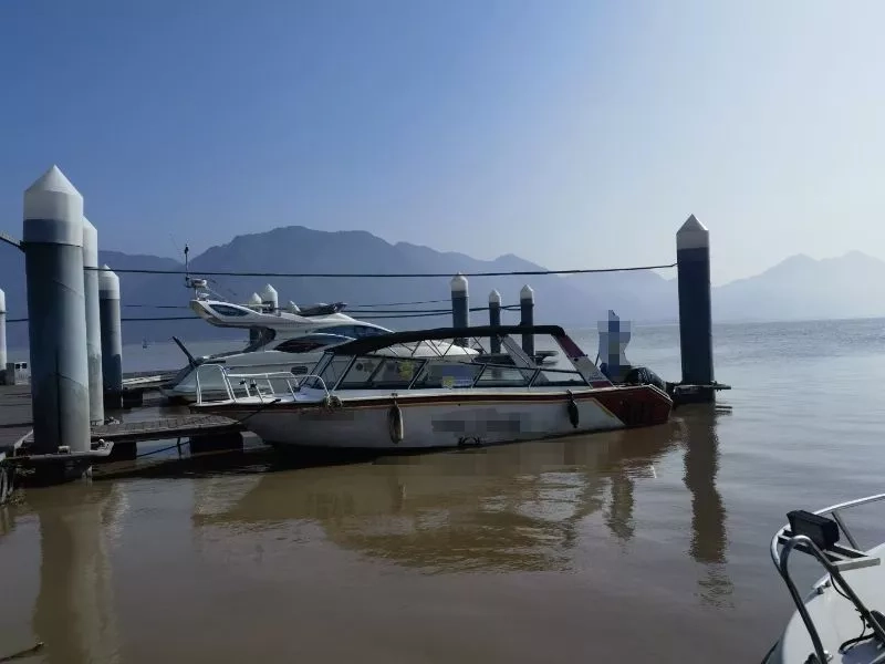 A3269 出售9.45米铝合金沿海交通艇，水星双机200，ZC证书，温州看艇 (2)