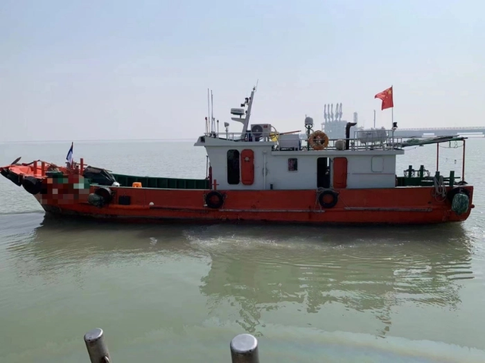 A4109 出售（姐妹船）2022年造沿海钢质交通船，长16.7米，宽3.8米，型深1.5米，上柴主机，江苏看船 (2)