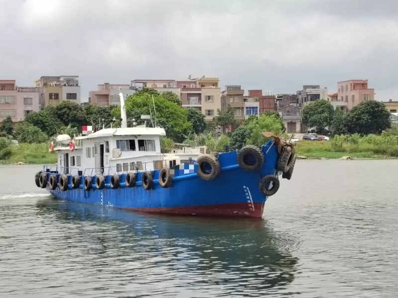 A3714 钢质交通船 CCS证书齐全  主机296匹 配员2人乘客10人！珠三角看船 (2)