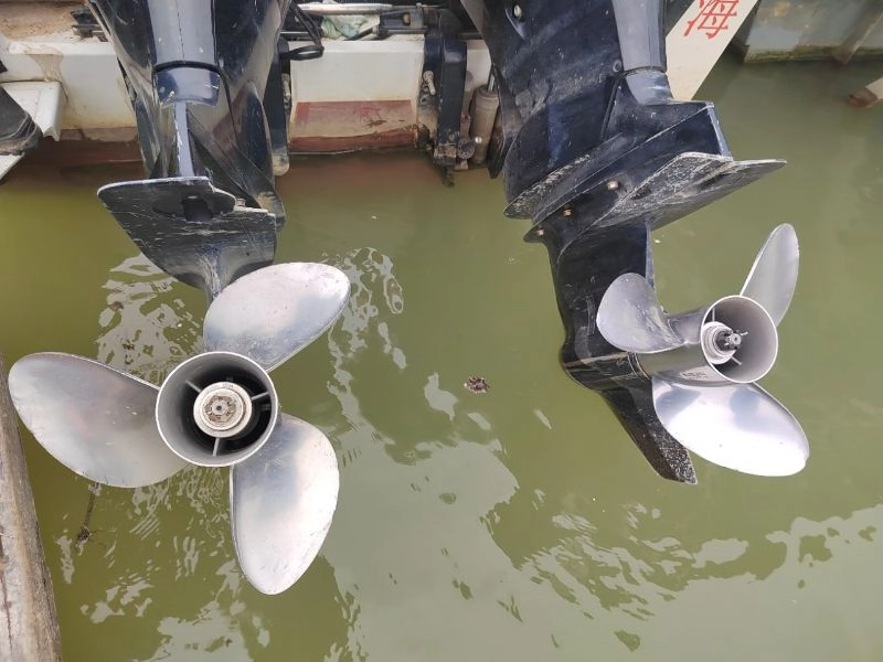 A3132 出售36尺玻璃钢钓鱼艇，铃木双机250，2022年建造，ccs证书，第四类游艇证书，广东看船。 (3)